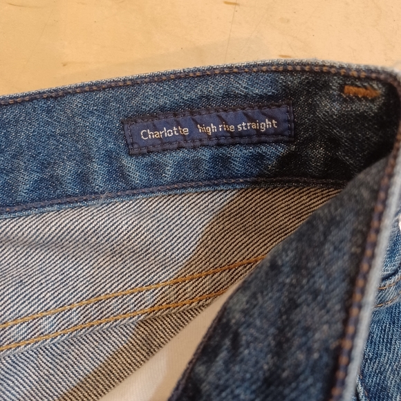 CITIZENS OF HUMANITY Premium Vintage Charlotte High Rise Straight /Undertone - Picture 11 of 16